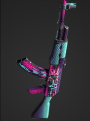 AK-47 | Неоновый гонщик ПОСЛЕ ПОЛЕВЫХ, ВЫГОДНЕЙ ЧЕМ В STEAM