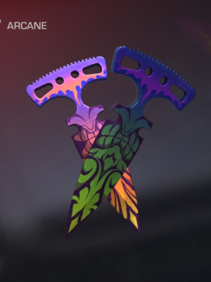 🔴ARCANE🔴 💎Dual Daggers "Tiki"💎 могу голдой 💸