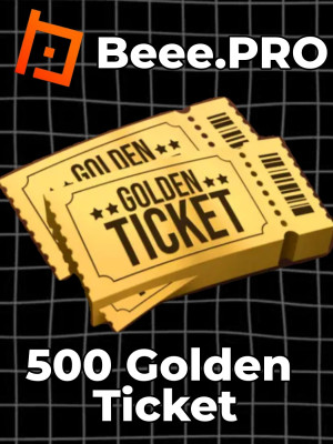 🎫 500 Golden Ticket | По ID 🔥