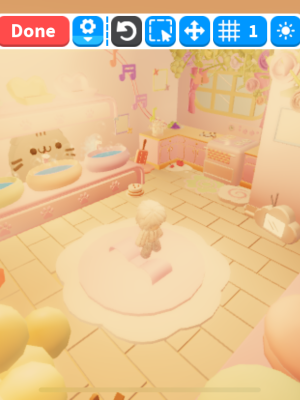 Мини-домик для фарма с Pusheen