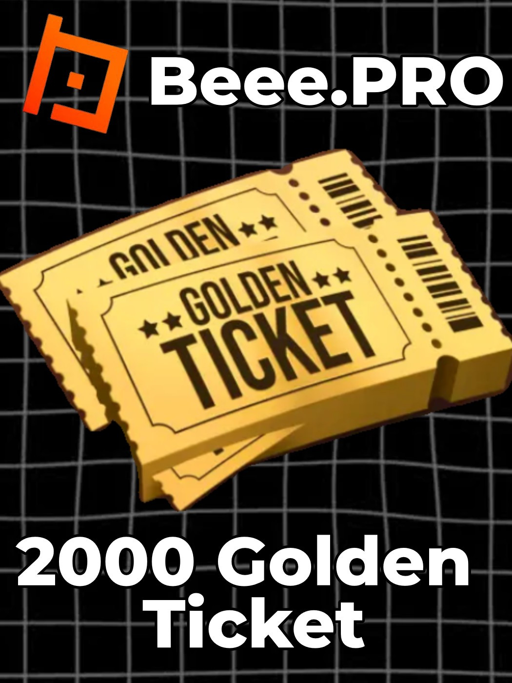 🎫 2000 Golden Ticket | По ID 🔥