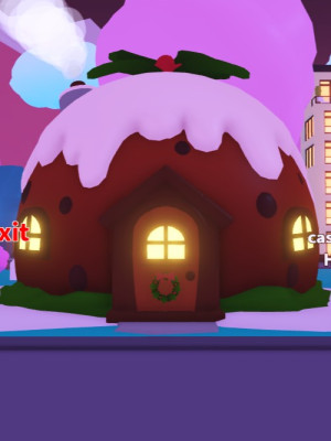 Новогодний домик