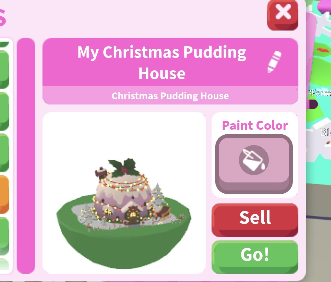 Миленький дом пудинг