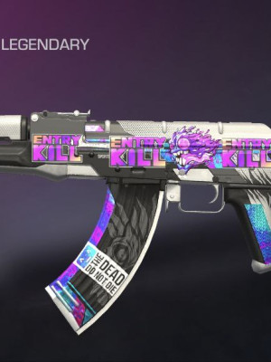 Akr "Necromancer" с лимитированной наклейкой "Hurry ghost"