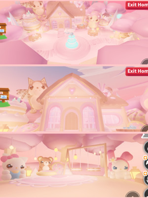 Дом с клубничным и шоколадным бэт