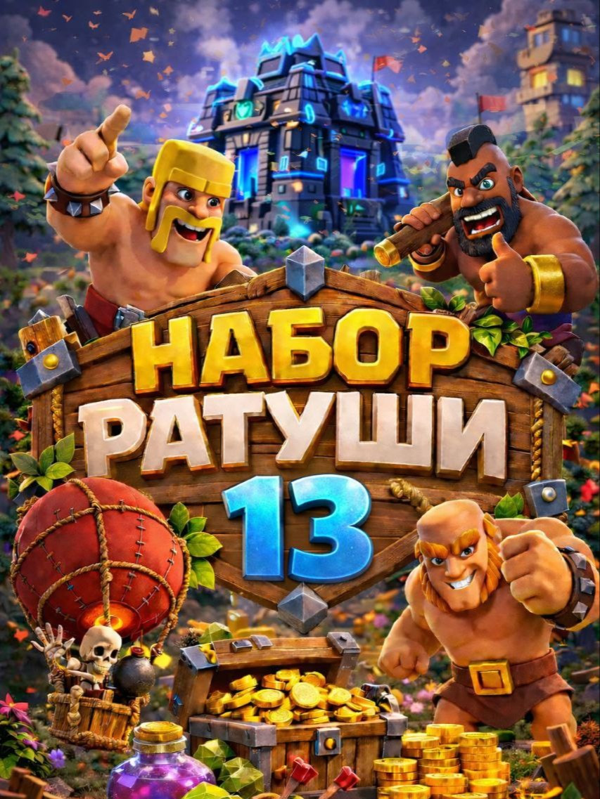 Набор ратуши 13 (При наличии акции)