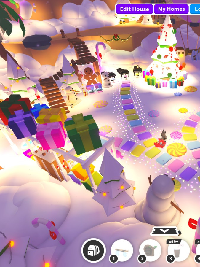 Новогодний дом на острове тотал 25к+