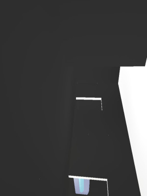 Особняк на холме в стиле черного цвета.