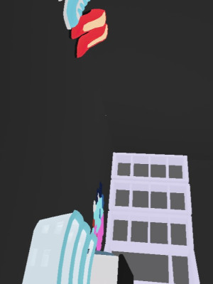 Особняк на холме в стиле черного цвета.