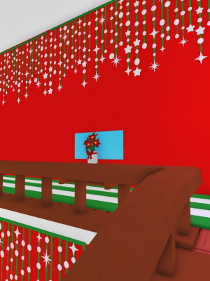 Christmas pudding house