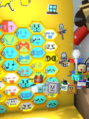 Аккаунт с редкой маской в bee swarm simulator, bbm mask, без почты