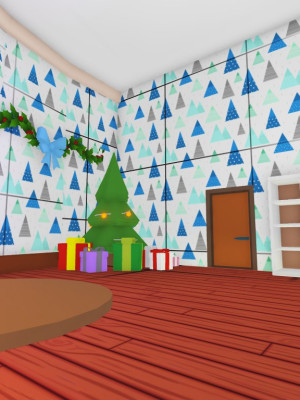 Christmas pudding house