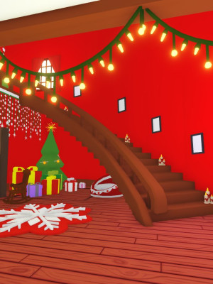 Christmas pudding house
