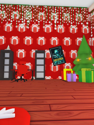 Christmas pudding house