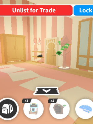 Розовый, милый мини дом