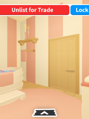 Розовый, милый мини дом