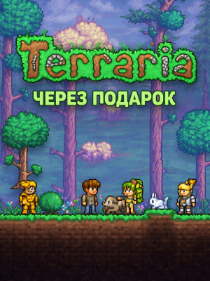 Terraria через подарок