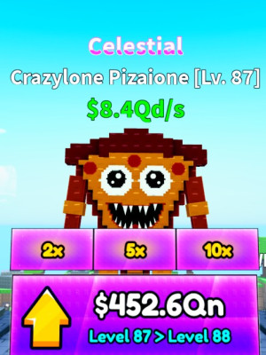 Небесный Crazylone Pizaione $8.4Qd/s LVL 87