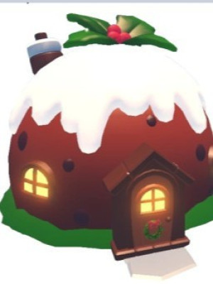 Christmas Pudding House(украшенный)