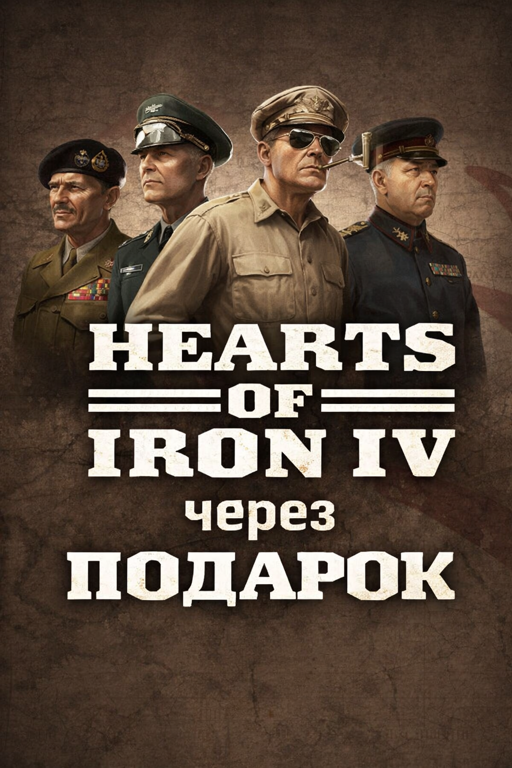 Hearts of Iron IV через подарок