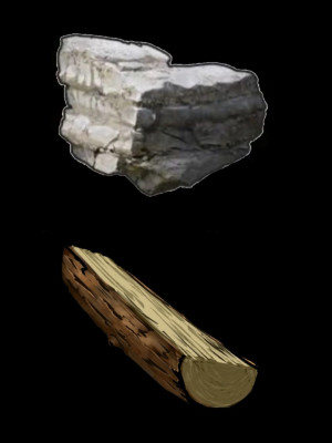 Нафармлю ящик дерева и ящик камня на любом сервере