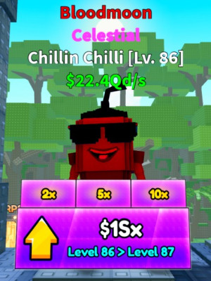 Небесный Chillin Chilli $22.4Qd/s LVL 86 Bloodmoon