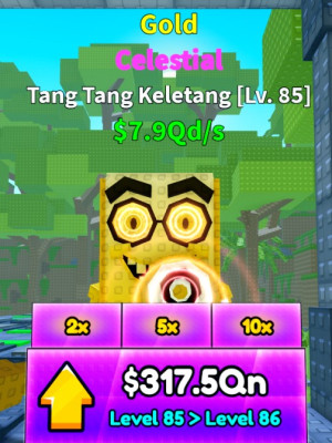 Небесный Tang Tang Tang $7.9Qd/s LVL 85 Gold