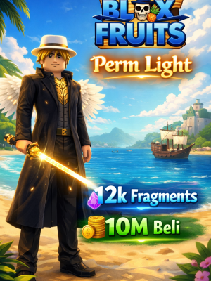 🌟PERM LIGHT |12K FRAG| 10M BELI |2600lvl