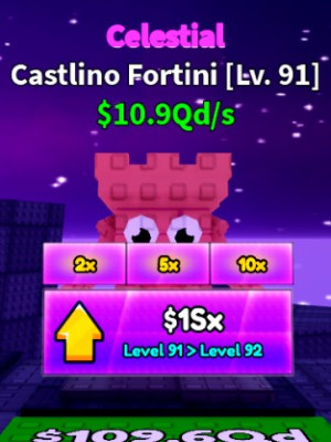 Небесный Castlino Fortini $10.9Qd/s LVL 91