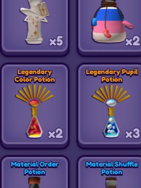 leg color и leg pupil