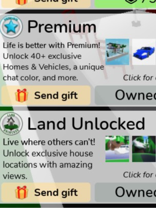 аккаунт с множеством пассов в Brookhaven