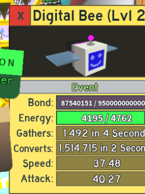 $749 | Top 100 All-Time Honey Makers | Maxed Digital Bee + 28 Bees 22 LVL Bees | Many All-Time Tops