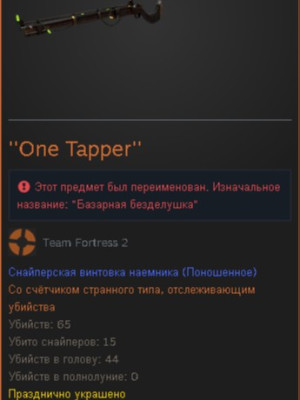 базарная безделушка с крутыми и дорогими счетчиками