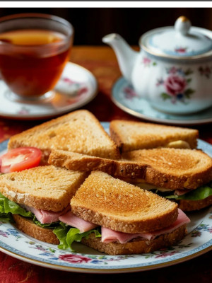 Закиньте на чай с бутербродами