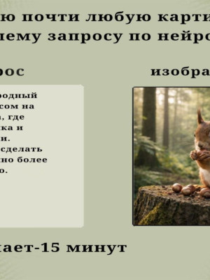 делаю изображения, при помощи искуственного интелекта, реалистично и быстро!