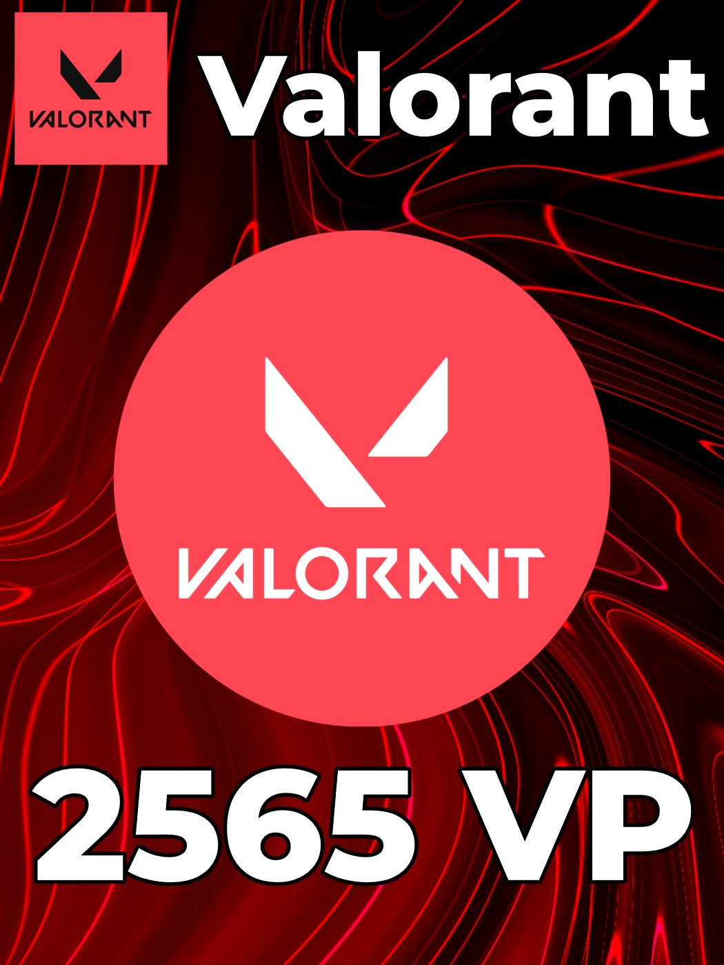 👑 2565 Valorant Points | RU | Подарочная карта 🔑