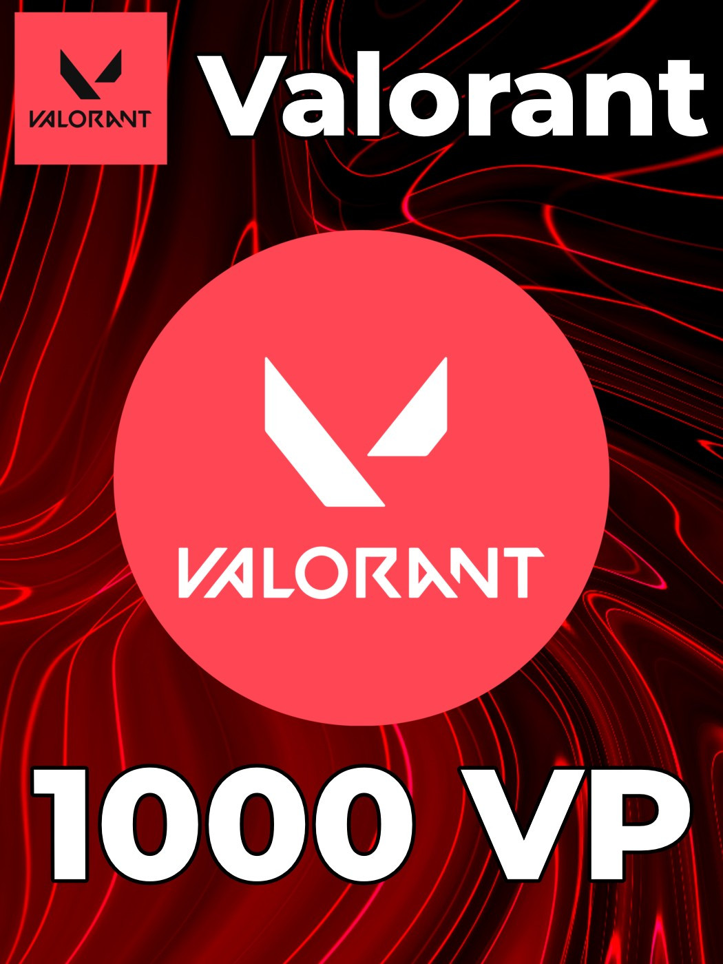 👑 1000 Valorant Points | RU | Подарочная карта 🔑