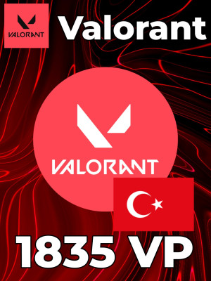👑 1835 Valorant Points | TR | Подарочная карта 🔑