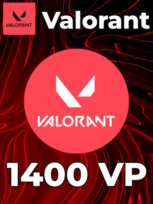 👑 1400 Valorant Points | RU | Подарочная карта 🔑