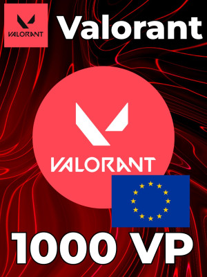 👑 1000 Valorant Points | EU | Подарочная карта 🔑