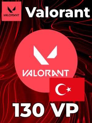 👑 130 Valorant Points | TR | Подарочная карта 🔑