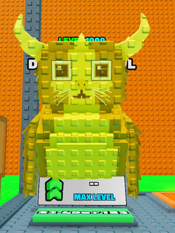 🟨(NEW!✨) DIVINE 1000(MAX) LEVEL GOLDEN DRAGON MEOWL🟨