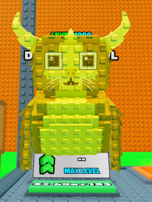 🟨(NEW!✨) DIVINE 1000(MAX) LEVEL GOLDEN DRAGON MEOWL🟨