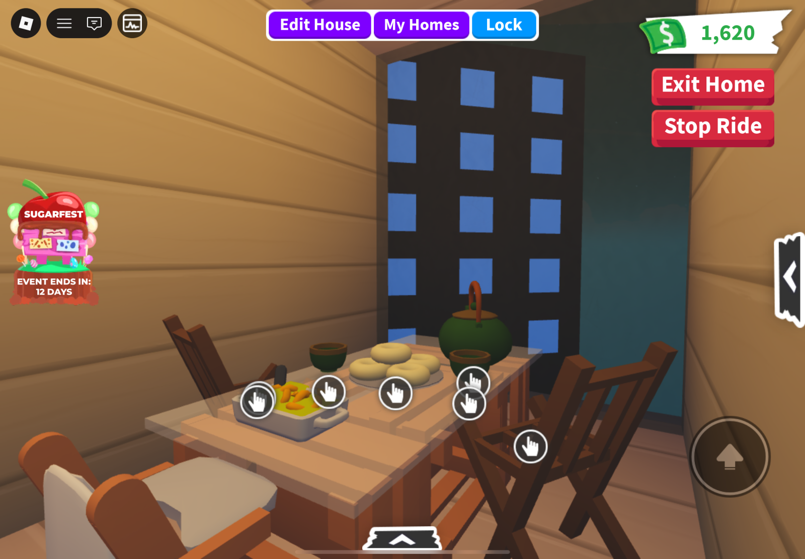 домик в коричнево-бежевых тонах