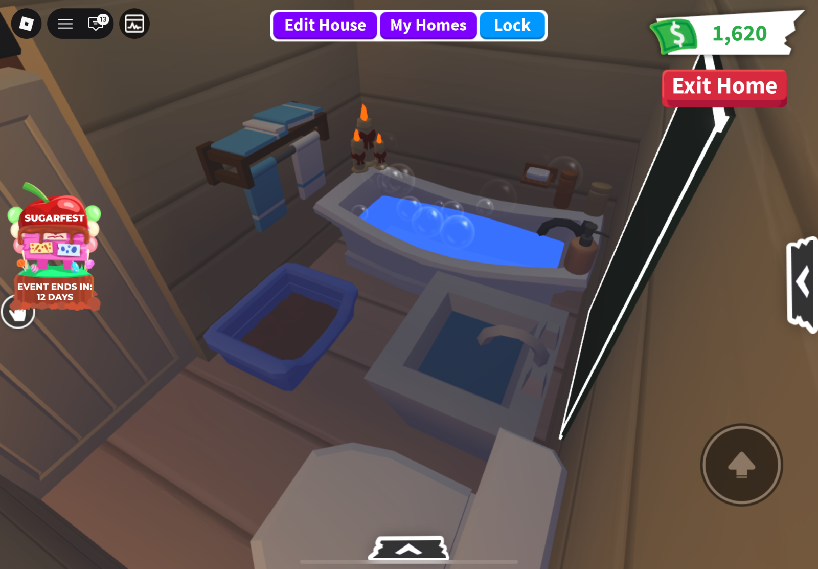 домик в коричнево-бежевых тонах