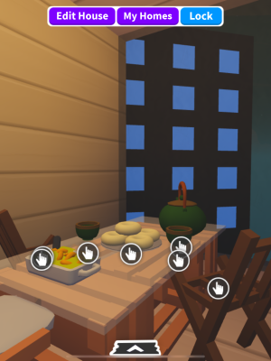 домик в коричнево-бежевых тонах