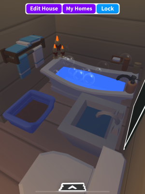 домик в коричнево-бежевых тонах