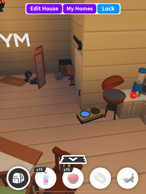 домик в коричнево-бежевых тонах