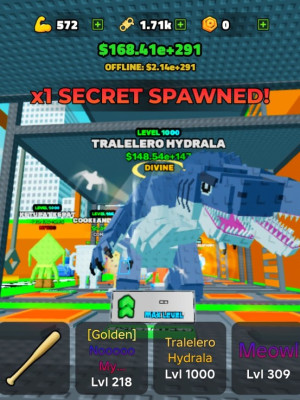 🟨TRALELERO HYDRALA (1000 LEVEL)🟨