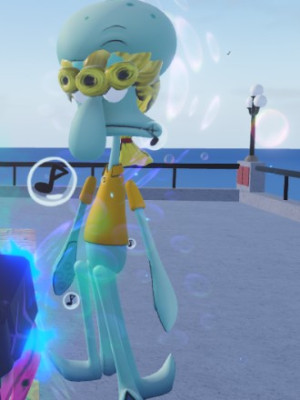 скин на hierophant green сквидвард